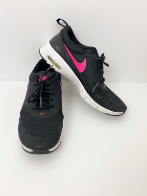 Nike Girl s Size 7y Black Max Thea Running Sneakers Shoes