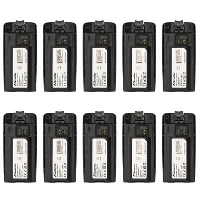 10 pcs 3400mAH Radio Portable Battery for Motorola RMU2040 RMV2080 RM Series