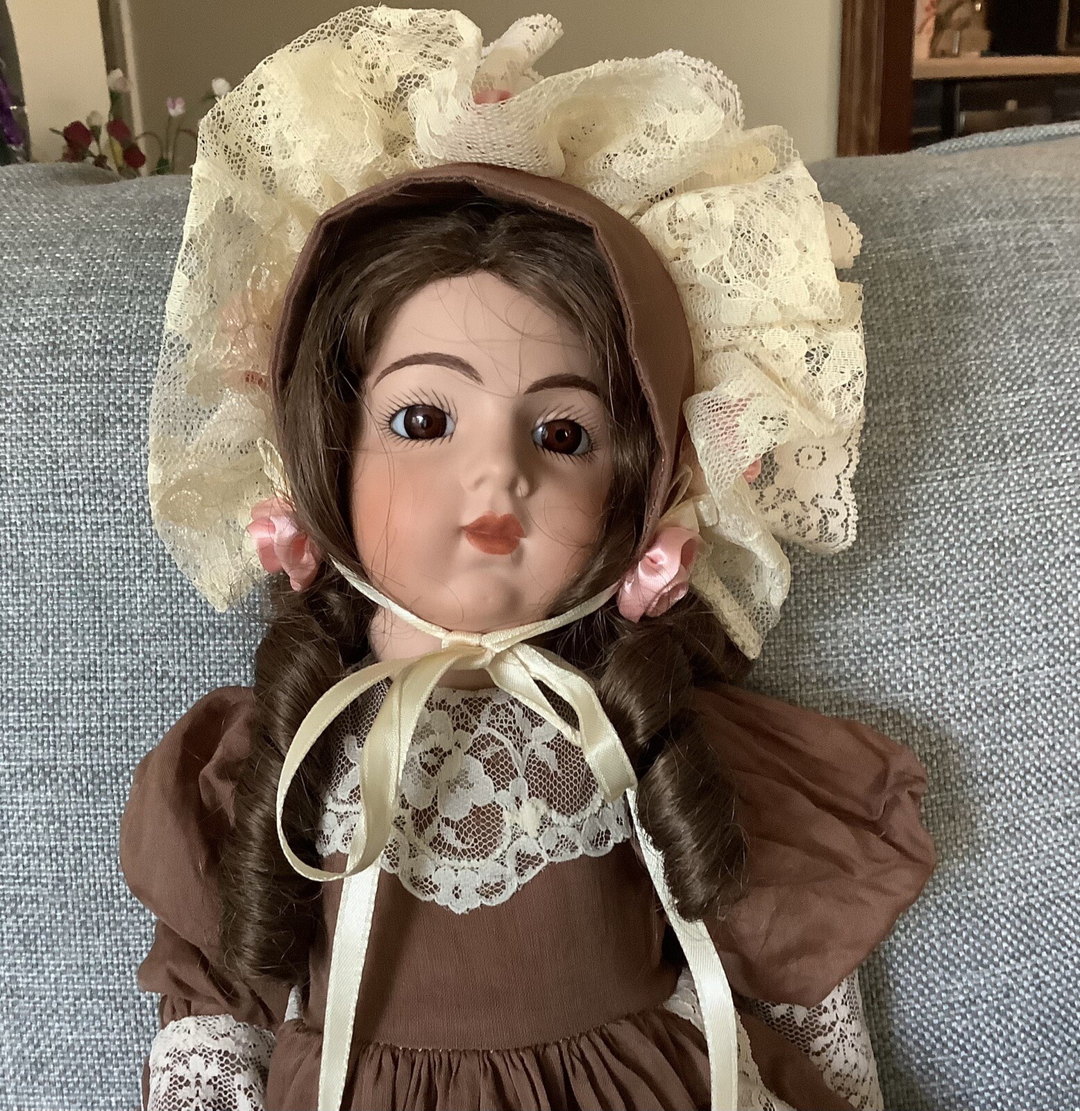 VINTAGE 17” BRU JNE 8 PORCELAIN DOLL eBay