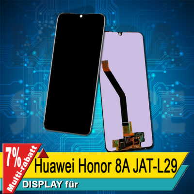 Display Für Huawei Honor 8A JAT-L29 Komplettes Bildschirm Lcd Touch Schwarz