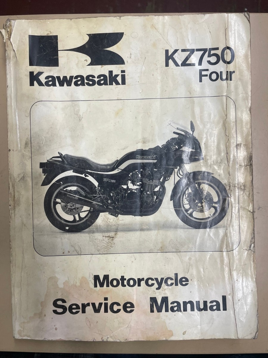アクセサリー KZ750Four Service Manual Genuine Kawasaki Service Manual '80-'85 and '88 KZ750 Four 99924