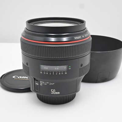希少 美品｜キヤノン EF50mm F1.0L USM γK2365-2A2B Very Classy Canon EF 50mm F1.0L USM | eBay