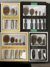 Celavi 5 Pieces PCS Oval Brush Set Body Brush Foundation Brush, Eye Brush, New!