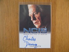 NCIS Autograph Card of Charies Durning