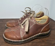 Dr. Martens 11232 Brown Leather Split Toe Lace Up Oxford Shoes Men Size 8