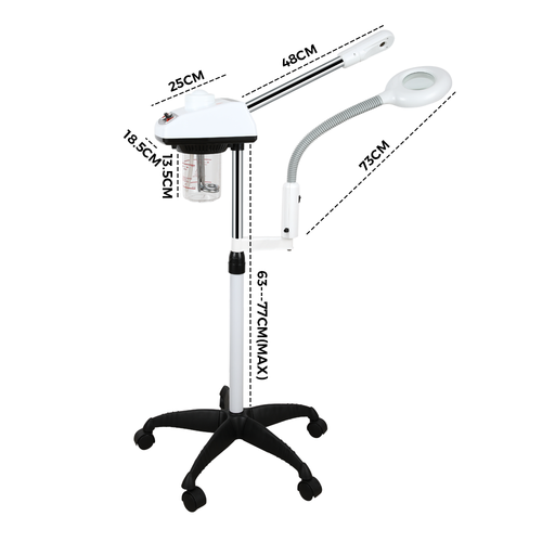3IN1 Hot Facial Steamer LED Magnifying Lamp UV Ozone Salon Spa Skin Care Timer - Picture 11 of 11