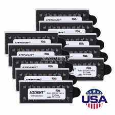 AZDENT Dental Orthodontic MIM Bracket Braces Mini Roth MBT 018/022 Hooks 345