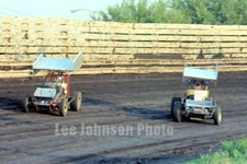 1979 Ralph Blackett and Joel Taylor 4x6 print Dirt Sprint Car Racing - Free Ship