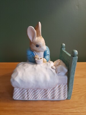 BORDER FINE ARTS 1994 Beatrix Potter MRS Hase Spardose. 282820 