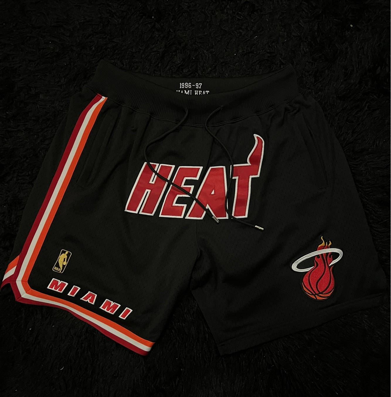 Just Don X Mitchell And Ness Miami Floridian Shorts Medium BRAND