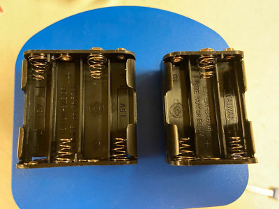 NEW WHITES COINMASTER 66 TR DISCRIMINATOR METAL DETECTOR BATTERY HOLDERS 6&8 CEL