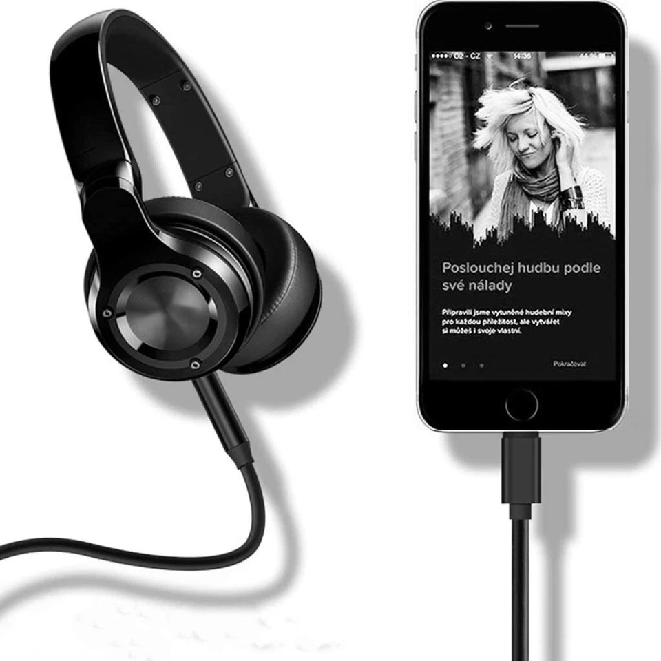 Lote de cables adaptadores de audio auxiliar para automóvil iPhone 7 8 X XR 11 12 13 Pro Max 8 pines a 3,5 mm Foto 2 de 4