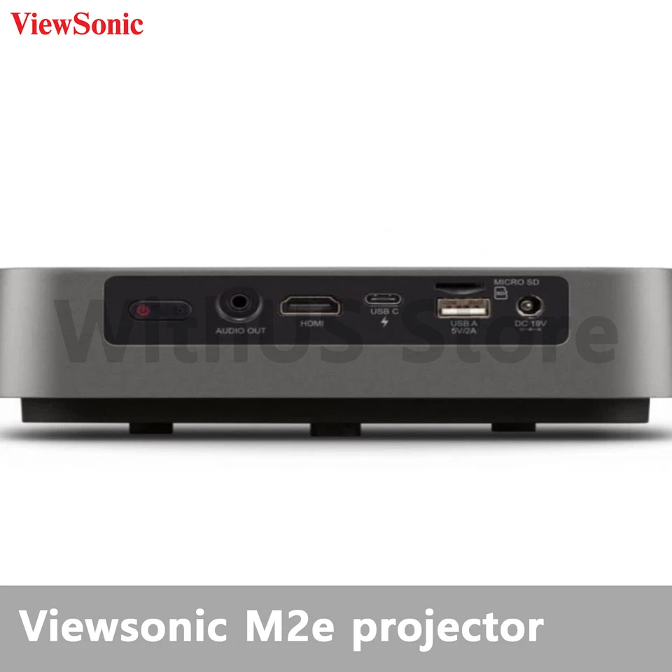 ViewSonic M2e Desktop projector 400 ANSI lumens LED 1080p (1920x1080)= - Image 2 of 3
