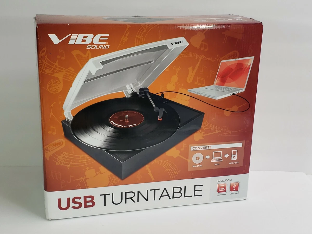 Vibe sound store usb turntable
