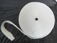 Exhaust Pipe Heat Header Wrap Insulation Thermal Tape Roll 1 X 20 Feet White Exhaust Pipe Heat Header Wrap Insulation Thermal Tape Roll 1 X 20 Feet White