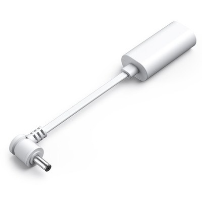 xsdtech Ring USB-C to Barrel Plug Adapter for Solar Panels and white