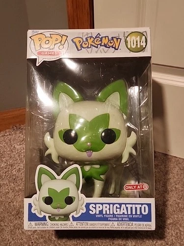 Funko POP! Jumbo Pokémon Sprigatito Figure (Target Exclusive) #1014 NEW