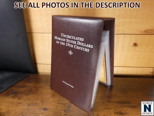 NobleSpirit Valuable 14x Uncirculated Morgan Silver Dollar Coll of 19th Century