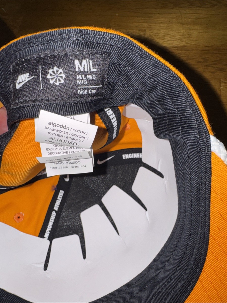 Nike Mens Embroidered Tennessee Volunteers M/L Rise Cap Rope