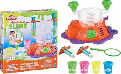 Play Doh Nickelodeon Slime Set Seifenblasenmaschine Hasbro F8784 Spielzeug
