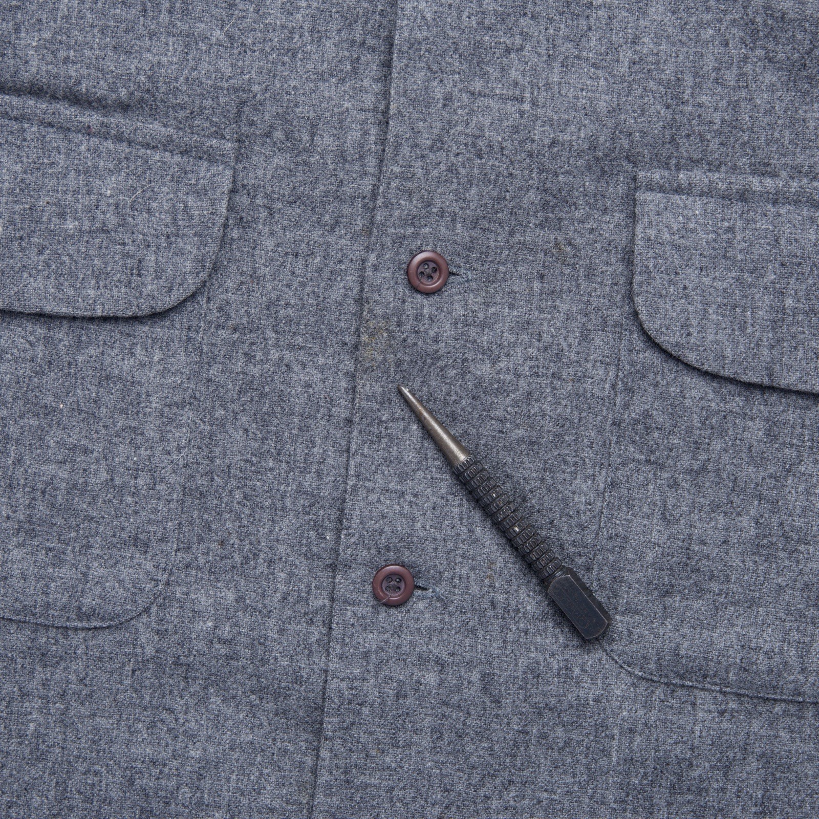 Pendleton Loop Collar Gray Wool Board XL Board Sh… - image 4