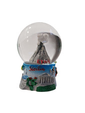 Sfera di Vetro con Neve Sicilia Souvenir Made in Italy