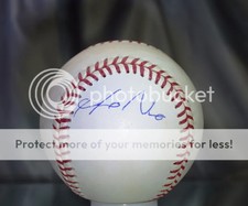 Hideo Nomo Jsa Signed Major League Baseball Authenticated Autograph