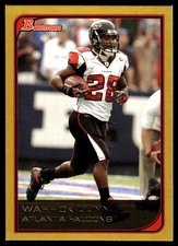 Warrick Dunn 2006 Bowman #81 Atlanta Falcons NFL READ FREE SHIPPING AutographDen
