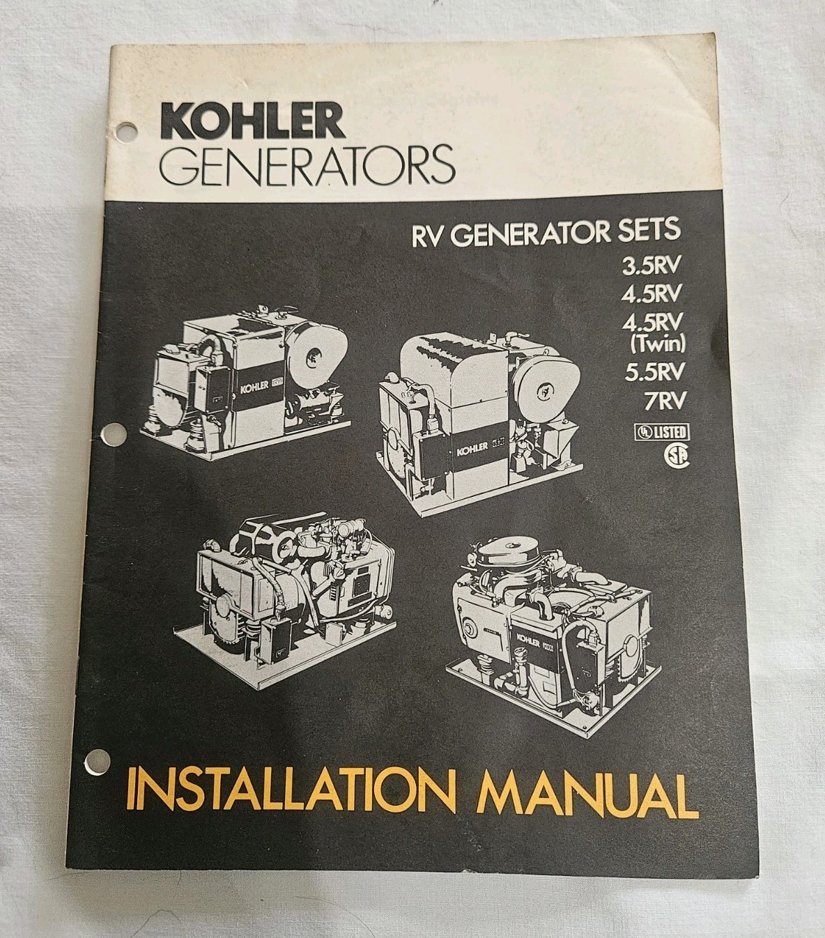 Sets 3.5rv 4.5rv 4.5rv(twin) 7rv Installation Manual Tp-5005