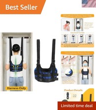 Back Stretcher, Lumbar Traction Device, Spine Decompression Belt for Pain Rel...