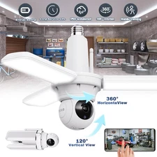 LED Garage Light Security Camera Super Bright Work Shop Ceiling Lights 2 in 1 AU