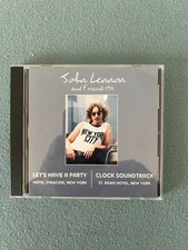JOHN LENNON BEATLES NEW YORK 1971 LET'S HAVE A PARTY / CLOCK SOUNDTRACK CD