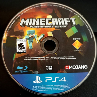 Minecraft PlayStation 4 - Game Only Good Condition
