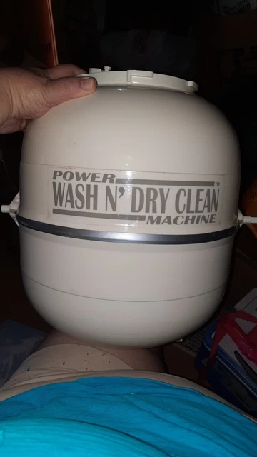 Power Hand crank wash/dry machine