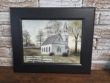 Billy Jacobs "Sunday Go To Meetin'" Framed Print Summer Snow Art 9x12 13x16