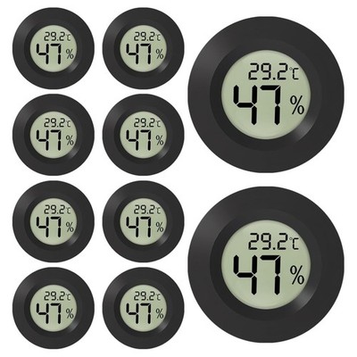 Digital Thermometer Hygrometer Set 10 Stück Innenraum Temperatur Luftfeuchtig...