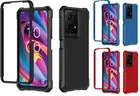 For TCL K33 5G T513V Slim Tough Hybrid Case Cell Phone Cover