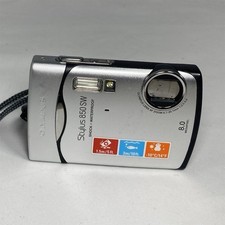 Olympus Stylus 850 SW Digital Camera 8.0MP 3x Optical Zoom Waterproof Silver