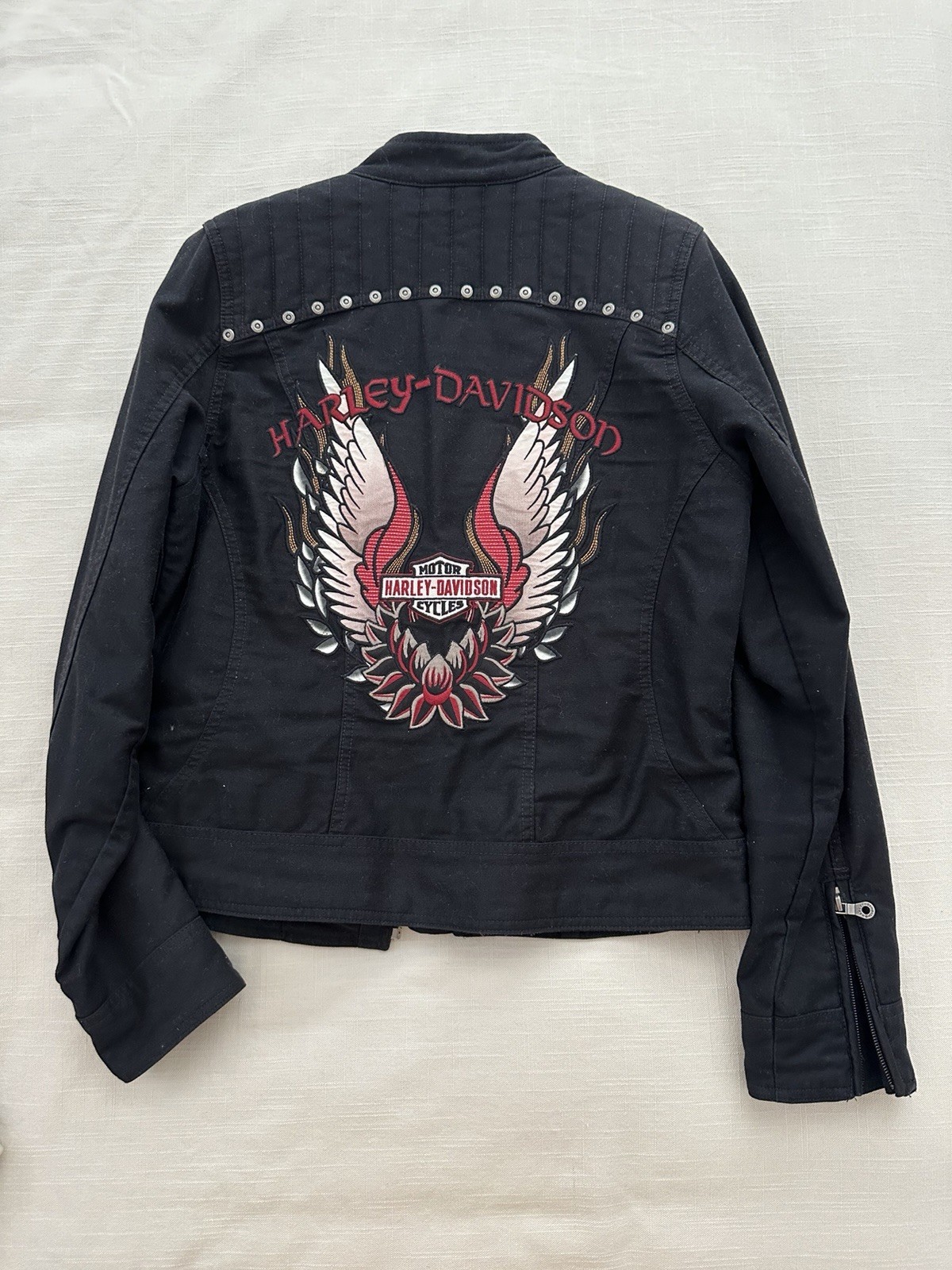 Harley Davidson Jacket W/Removable Insert - image 2