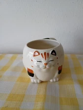 Kotobuki Calico Cat Mug  made in Japan - Adorable!  New!