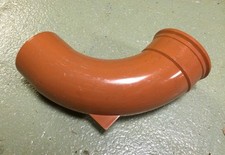 110mm Underground Drainage Long Radius 87.5º Single Socket Pipe Rest Bend 