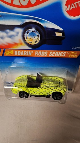 1995 HOT WHEELS Ford Shelby Cobra #305 Roarin' Rods Series #3 of 4  - Picture 5 of 14