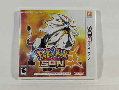 Nintendo 3DS Pokemon Sun 2016 New Sealed $2 Shipping