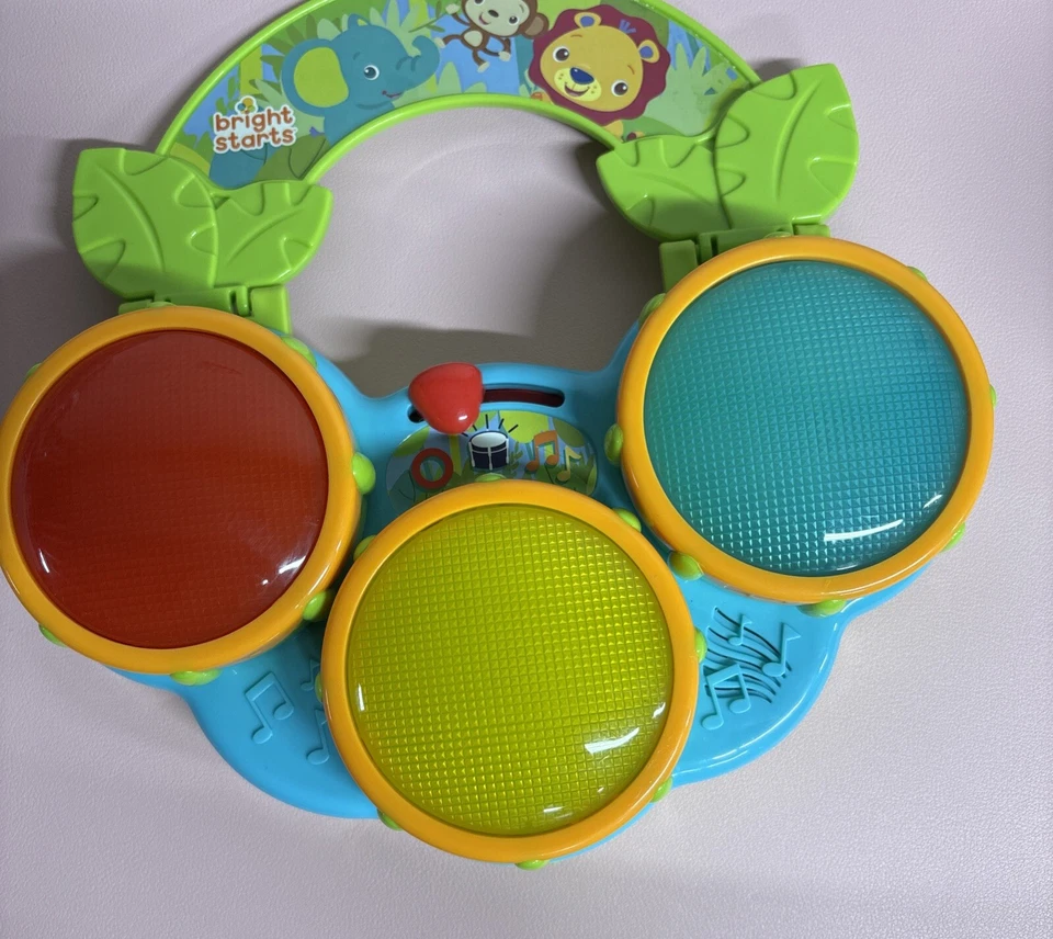 Juguete Bright Starts Bebé Niño Iluminado Musical Motor Fino Causa Efecto Juguete 10" Foto 3 de 4