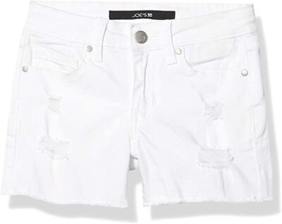 Joe's Jeans L124039 Kids The Markie Shorts White Girl's Size 14