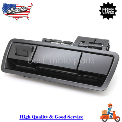 Rear Liftgate Outside Door Handle For 2005-2015 Nissan Armada, Black Tailgate Handle