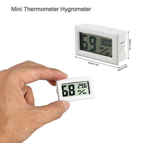 Digital LCD Indoor Temperature Thermometer Humidity Meter Fahrenheit Hygrometer - Picture 21 of 24