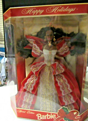 Happy Holidays Barbie Special Edition 10th Anniversary 1997 AA NIB