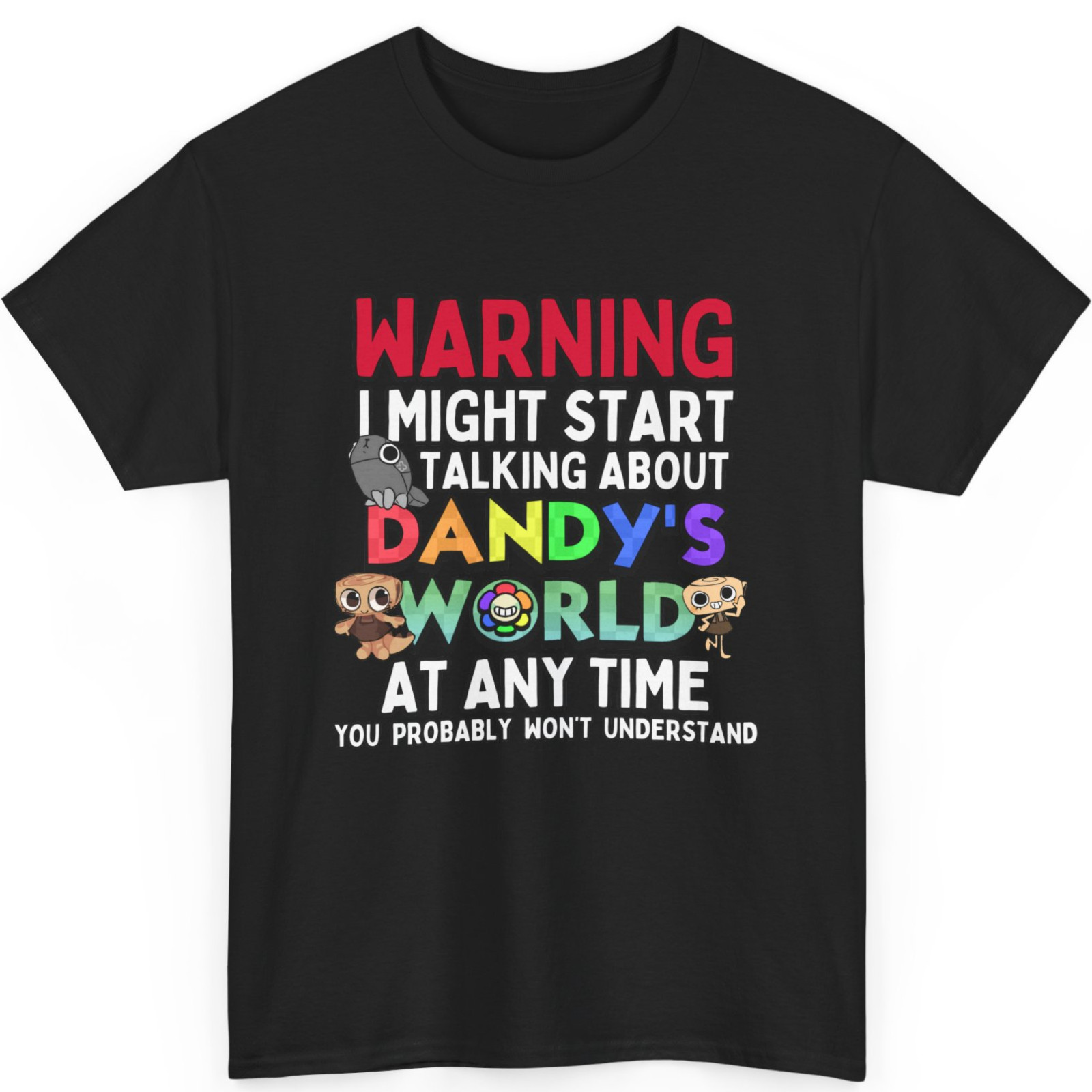 Dandy's World Characters Funny Dandys World Unisex T-Shirt