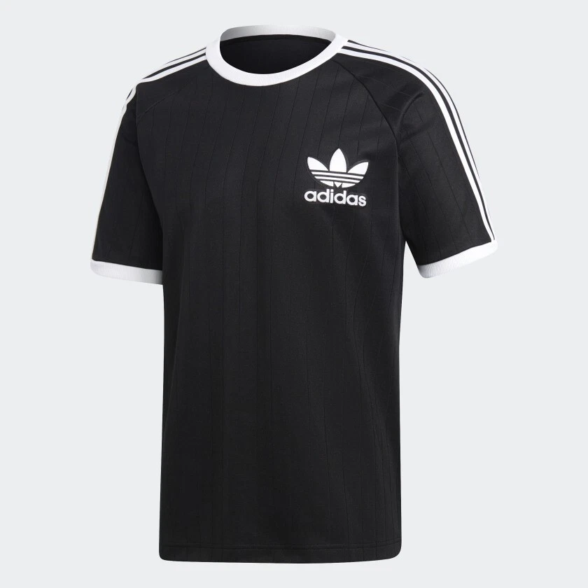 Adidas originals baseball top jersey in white stripe